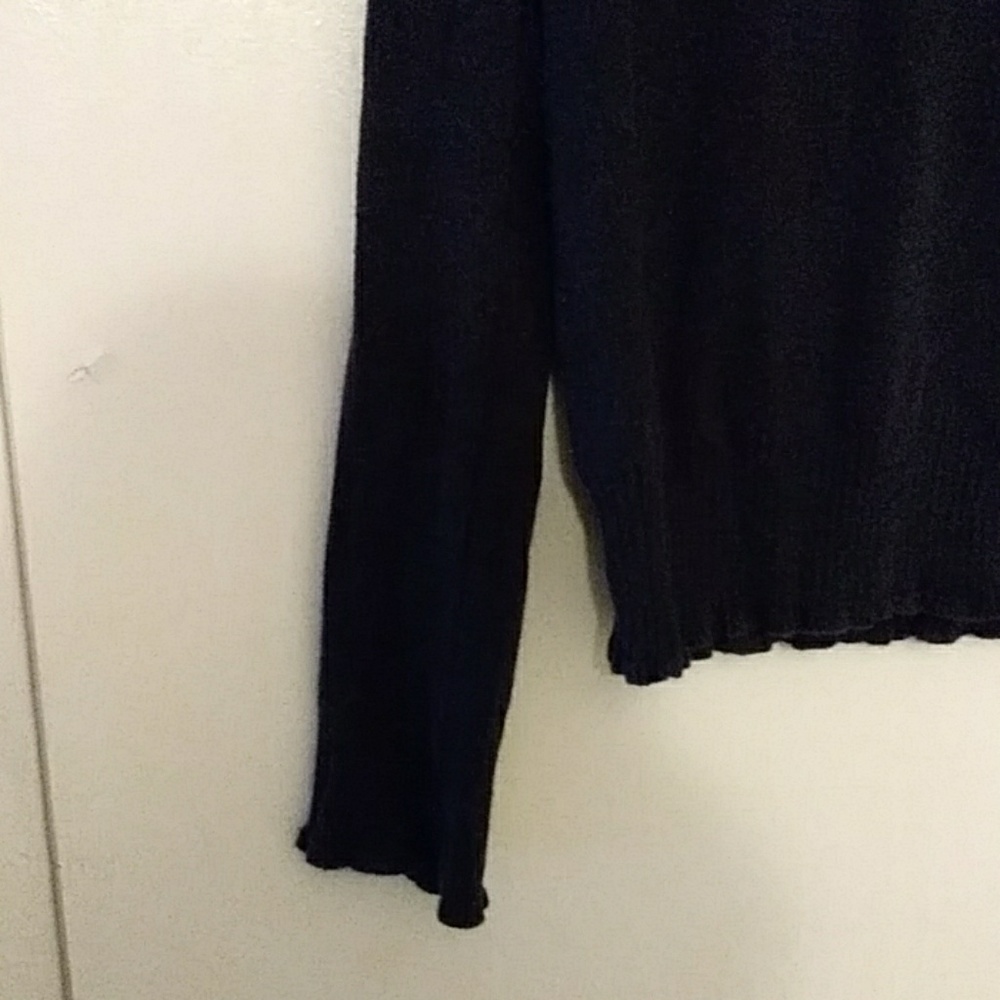 Polar Club Blk Sweater - Picture 3 of 4